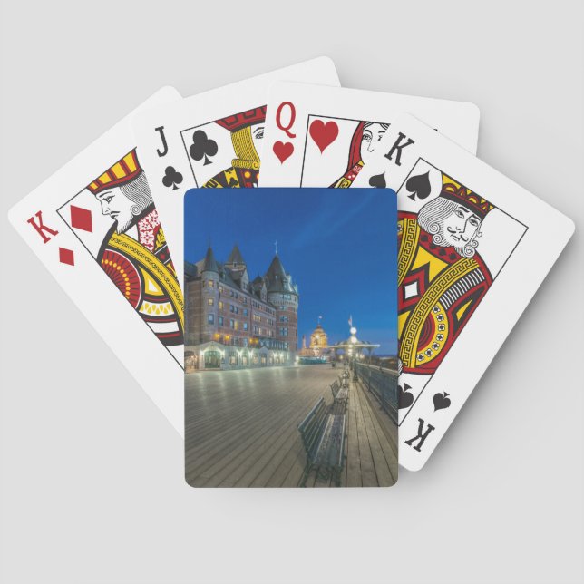 Baraja De Cartas Terraza Dufferin al amanecer (Reverso)