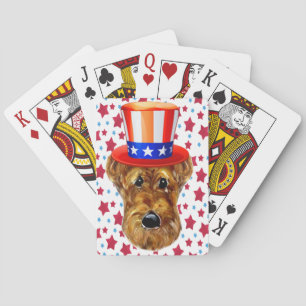 BARAJA DE CARTAS TERRIER AIREDALE