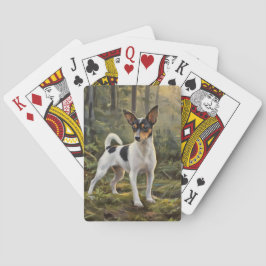 Baraja De Cartas Terrier de zorro de juguete