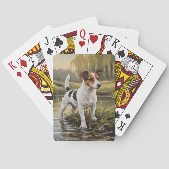 Baraja De Cartas Terrier Jack Russell (Reverso)