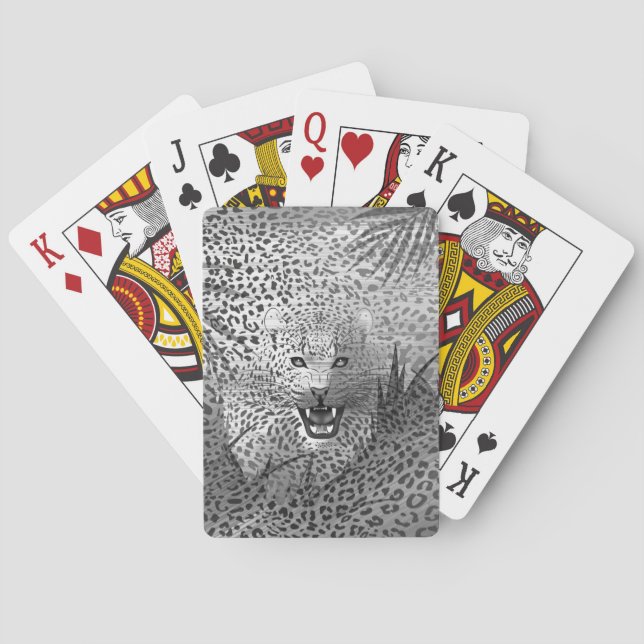 Baraja De Cartas Territorio leopardo 2 (Reverso)