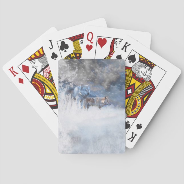 BARAJA DE CARTAS TERRITORIOS WOLF WINTER (Reverso)