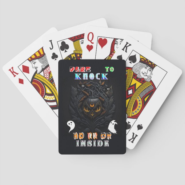 Baraja De Cartas Terror (Reverso)