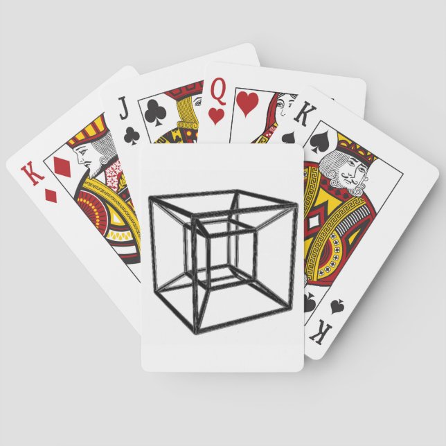 Baraja De Cartas Tesseract (Reverso)