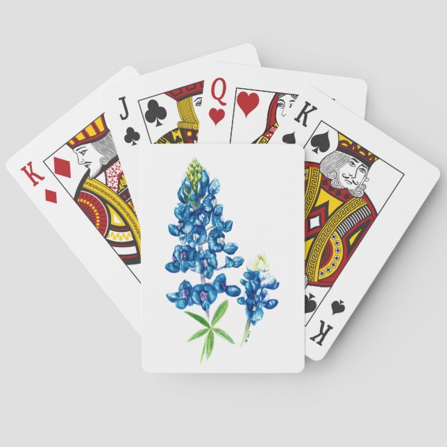 Baraja De Cartas Texas Bluebonnet (Reverso)