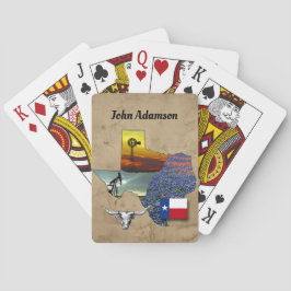 Baraja De Cartas Texas mi Texas  imágenes de fotos Personalizar