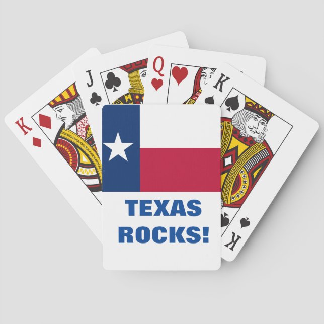 BARAJA DE CARTAS ¡TEXAS ROCKS! (Reverso)