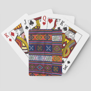 Baraja De Cartas Textil butanés
