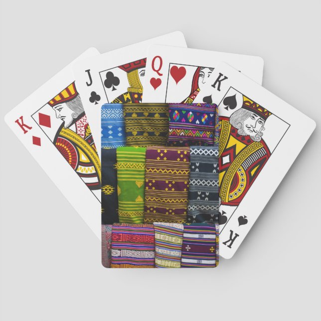 Baraja De Cartas Textiles de Tela a la Venta (Reverso)