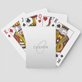 Baraja De Cartas Texto editable para negocios, saludo o nombre