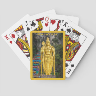 Baraja De Cartas texto personalizado Malasia