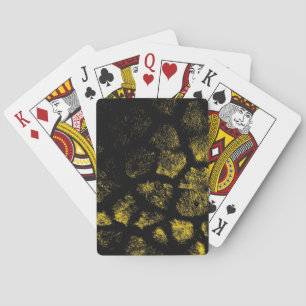 Baraja De Cartas Textura de estampado animal