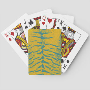Baraja De Cartas Textura de impresión animal #2