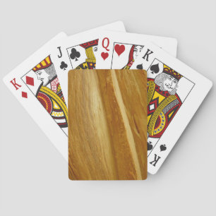 Baraja De Cartas Textura de madera falsa de pino II