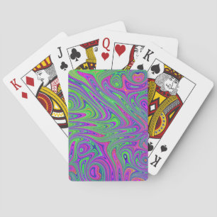 Baraja De Cartas texturas psicodélicas