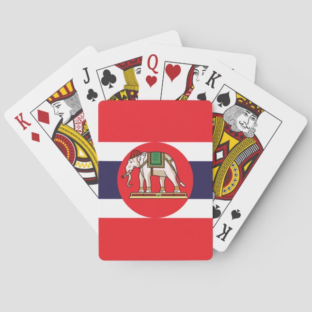 Baraja De Cartas Thai flag Playing Cards (Reverso)