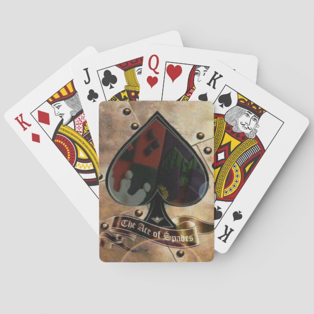 Baraja De Cartas The Ace of spades (Reverso)