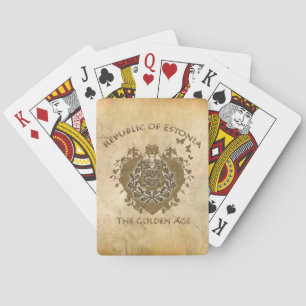 Baraja De Cartas The Golden Age Estonia Playing Cards!