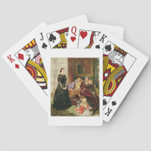 Baraja De Cartas The Governess, 1860 (oil on canvas)