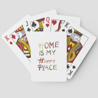 Baraja De Cartas The Happy Introvert “Home Is My Happy Place”