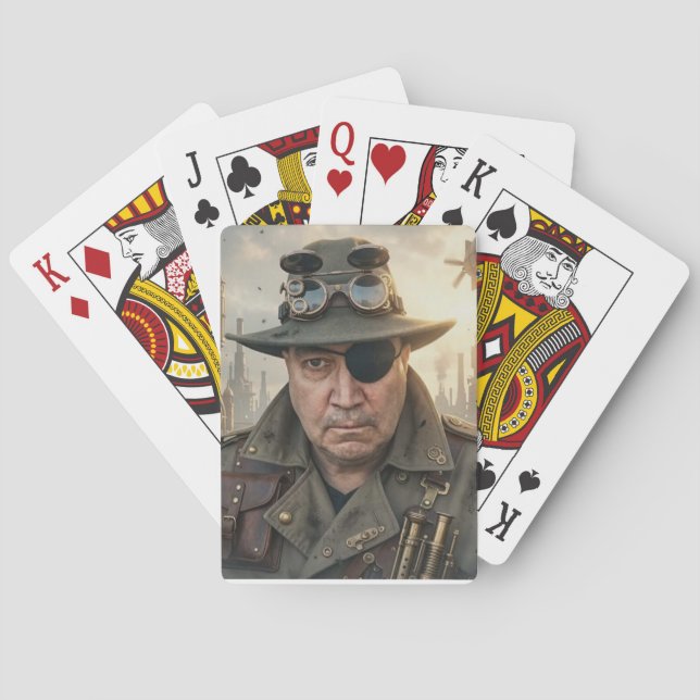 Baraja De Cartas "The Mark" short film steampunk edition (Reverso)