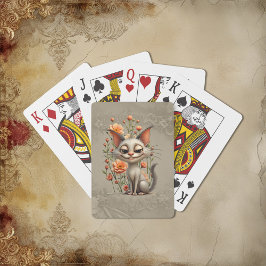 Baraja De Cartas The mischievous cat