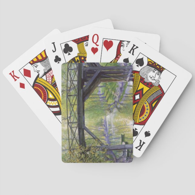 Baraja De Cartas The Old Bridge (por Guy Rosa) (Reverso)