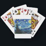 Baraja De Cartas The Starry Night 1889 by Vincent van Gogh<br><div class="desc">Vincent Willem van Gogh (Dutch: [ˈvɪnsɛnt ˈʋɪləɱ vɑŋ ˈɣɔx] (listen);[note 1] 30 March 1853 – 29 July 1890) was a Dutch Post-Impressionist painter who posthumously became one of the most famous and influential figures in the history of Western art. In a decade, he created about 2, 100 artworks, including around...</div>