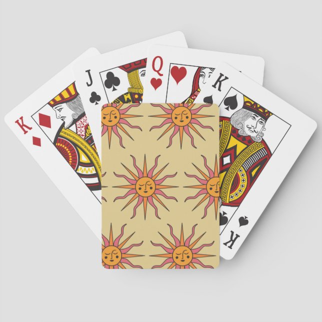 Baraja De Cartas The Sun - Tarot (Reverso)