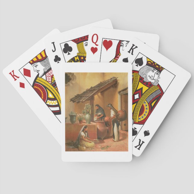 Baraja De Cartas The Water Place (Tortugo) (Reverso)