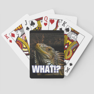 Baraja De Cartas The What!? Iguana