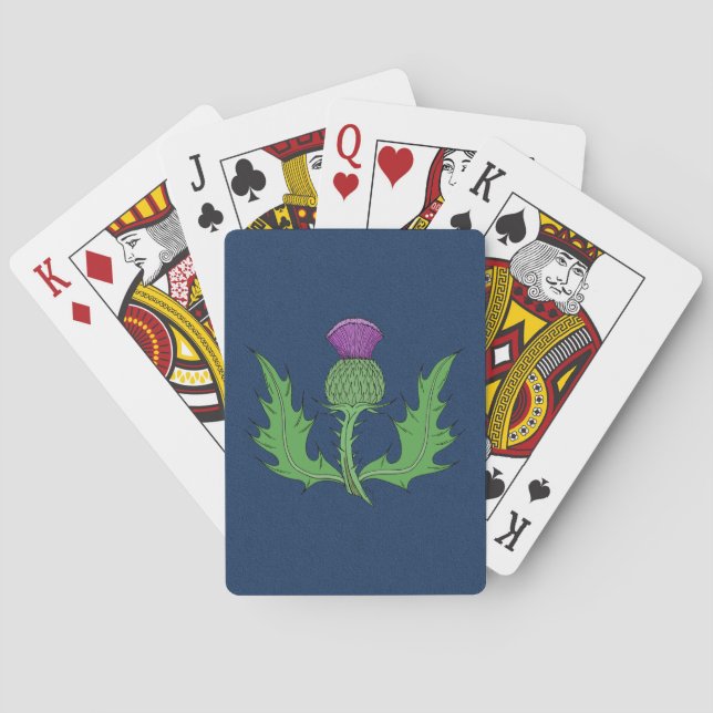 Baraja De Cartas Thistle (Reverso)