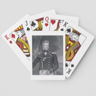 Baraja De Cartas Thomas Macdonough (1783-1825) grabado por Juan B.