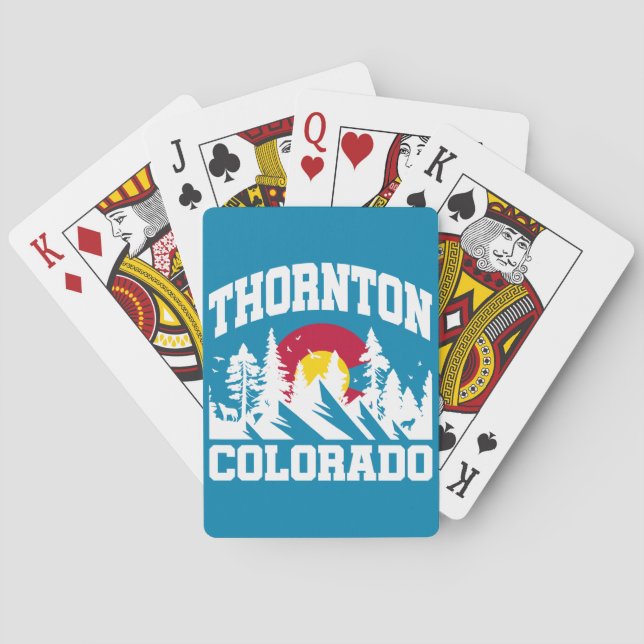 Baraja De Cartas Thornton, Colorado (Reverso)