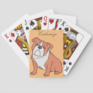 Baraja De Cartas Thunder_Cove de la raza del bulldog