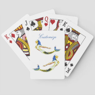 Baraja De Cartas Thunder_Cove, Sirena Nadando