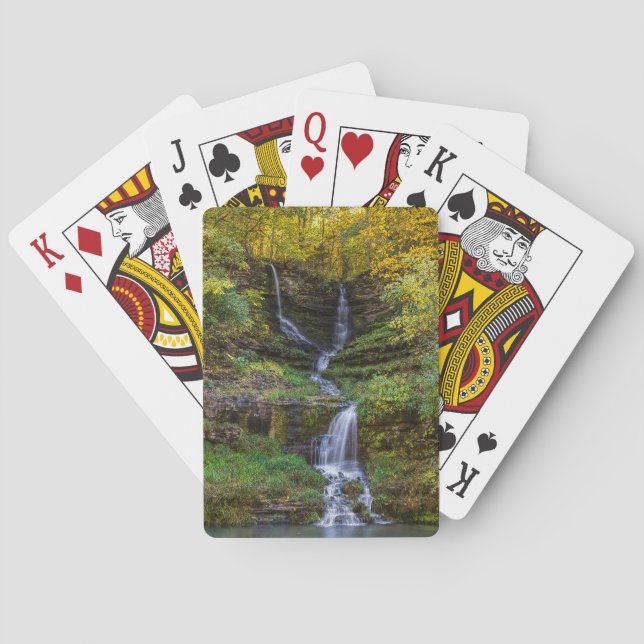 Baraja De Cartas Thunder Falls Painterly (Reverso)