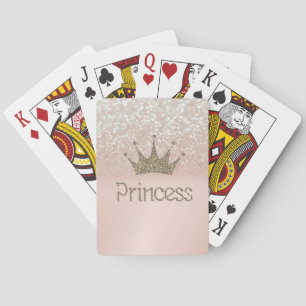 Baraja De Cartas Tiara Encantadora, Princesa, Bokeh Brillante