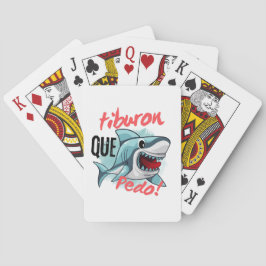 BARAJA DE CARTAS TIBURÓN DICE QUE PEDO, TIBURÓN, ¿QUÉ PASA?