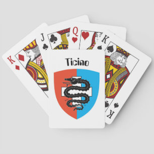 Baraja De Cartas Ticino Svizzera / Tessin Schweiz Spielkarten