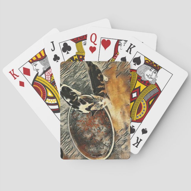 Baraja De Cartas ¡Tiempo de alimentación! (Reverso)