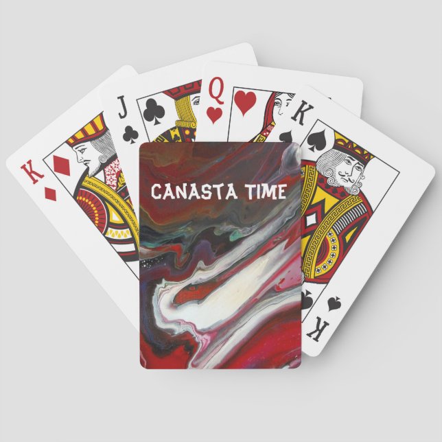 Baraja De Cartas Tiempo de Canasta (Reverso)