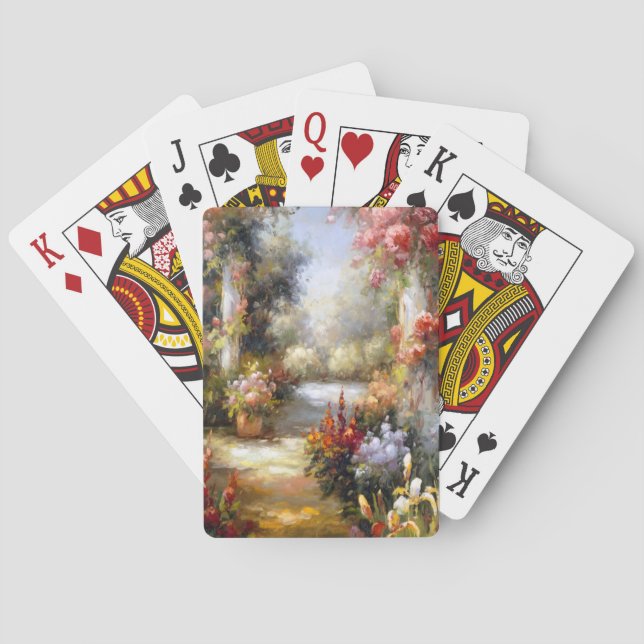 Baraja De Cartas Tiempo pasado I (Reverso)