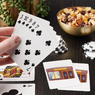 Baraja De Cartas Tienda de panaderías Tienda de pasteles delantera