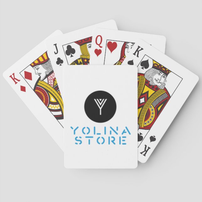 Baraja De Cartas tienda de yolina (Reverso)