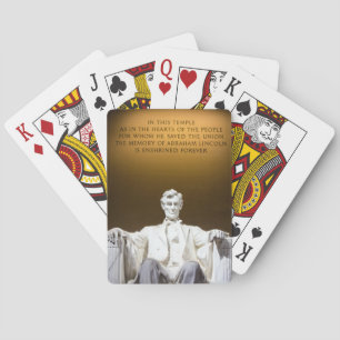 Baraja De Cartas Tierra de Lincoln