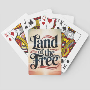 Baraja De Cartas Tierra de los libres