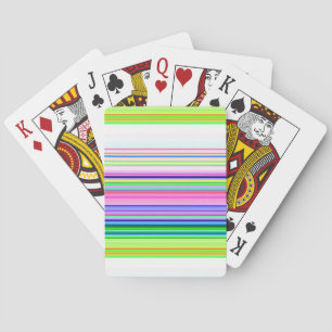 Baraja De Cartas Tierras de neón de colores cálidos