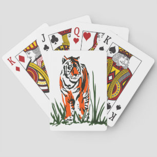 Baraja De Cartas Tiger Silkscreen