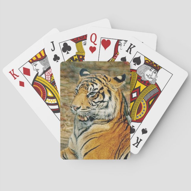 Baraja De Cartas Tigre (Reverso)